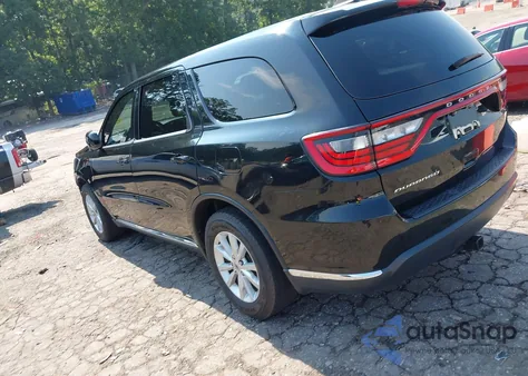 2020 Dodge Durango Sxt Rwd z USA, uszkodzony, nr VIN 1C4RDHAG1LC307556
